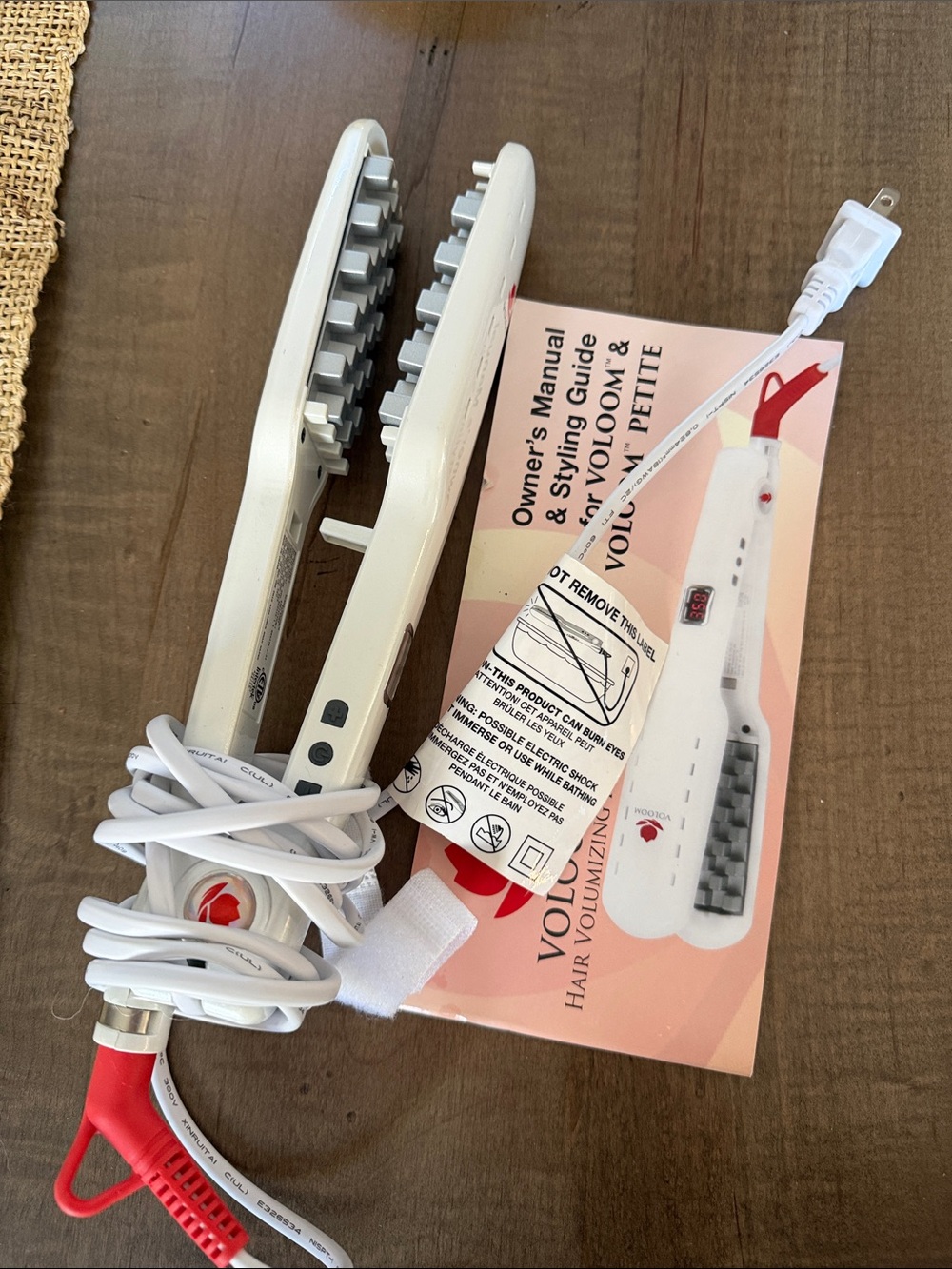 Voloom Hair Volumizing styling tool